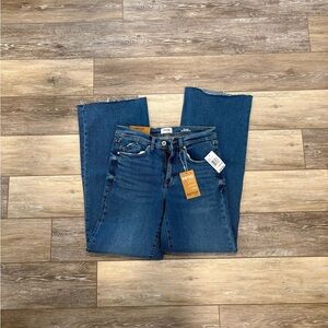 Kensie Kaya Women's High Rise Wide Leg Jeans